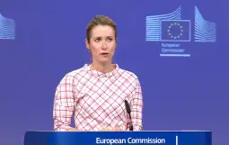 Каја Калас (Принтскрин) Сакам да бидам многу јасна. Целта не е да се казни Израел. Целта е да се подобри хуманитарната состојба во Газа, рече Калас на денешната прес конференција по седницата на Европската комисија.